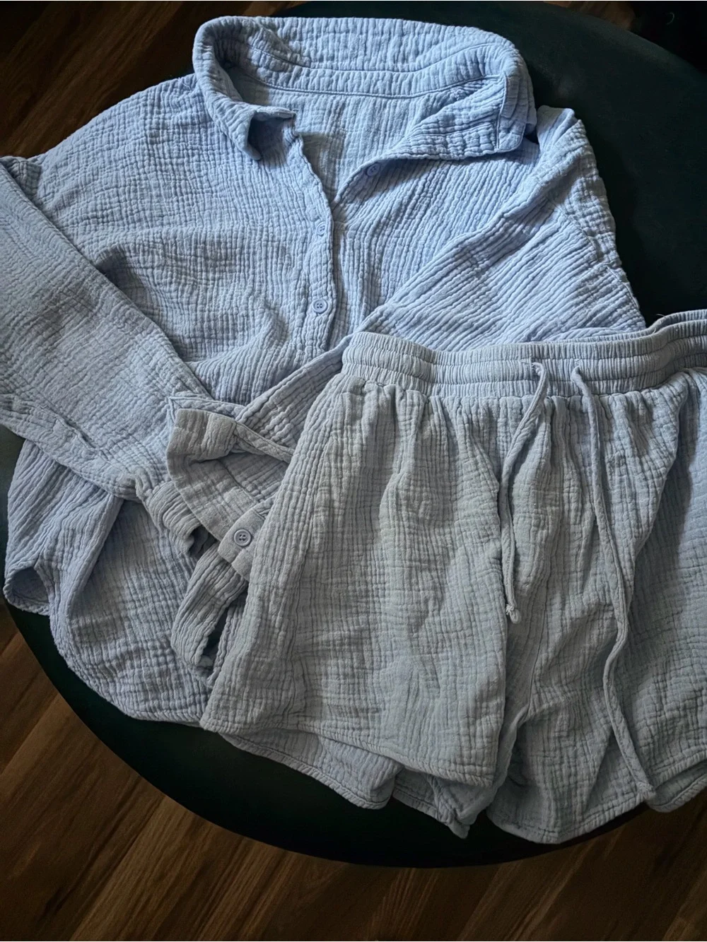 100% Cotton Matching Top & Short Set